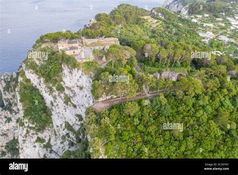 villa jovis restaurant capri|villa jovis aerial view.